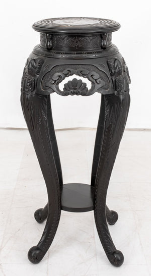 Chinese Carved Plant Stand (8920566890803)