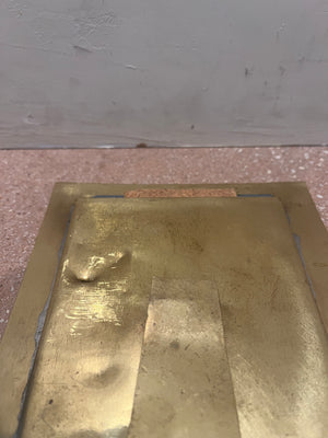 Hand-Etched Brass Decorative Mirror (8814914437427)