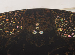 Napoleon III Papier Mache Japanned Table (8428900155699)