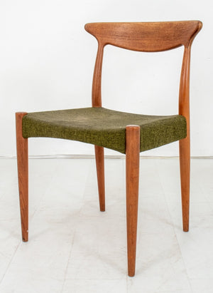 Arne Hovmand-Olsen Danish Modern Teak Side Chair (8476818342195)