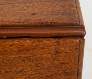 Queen Anne Style Walnut Drop Leaf Side Table (8905295888691)