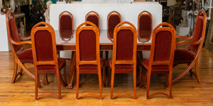 Louis Majorelle Art Nouveau Dining Room Suite (8770946007347)