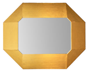 Octagonal Giltwood Beveled Mirror (8937197830451)