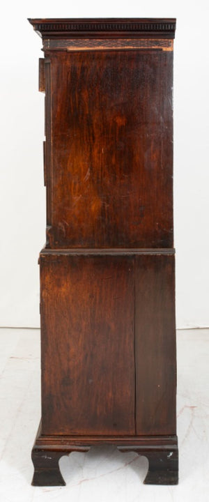 George III Mahogany Chest on Chest, 18th C (8962698608947)