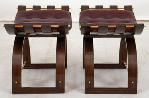 Harvey Probber Pair of "Knights" Benches (8866495955251)
