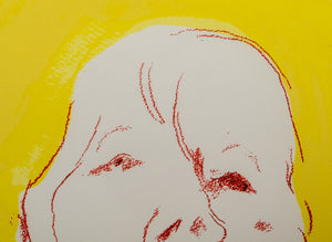 Maria Lassnig "Double Self Portrait" Screenprint (8891128840499)