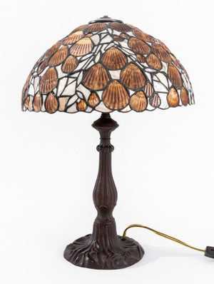 Hoosin Style Seashell & Mother of Pearl Table Lamp (8952586535219)