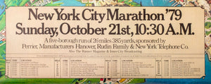 Perrier New York City Marathon Poster, 1979 (9017897877811)