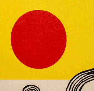 Alexander Calder Wire Figure Lithograph (8932355965235)