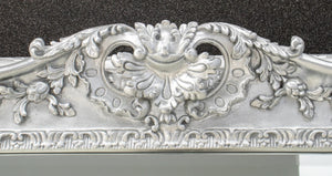 French Louis XV Rococo Style Silvered Mirror (8275636257075)