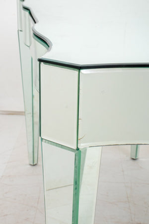 Hollywood Regency Mirrored Small Desk or Vanity (8846984511795)