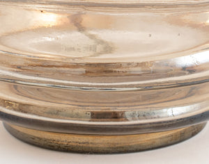 Modern Iridescent Glass Bowl Table Lamp (8287678923059)