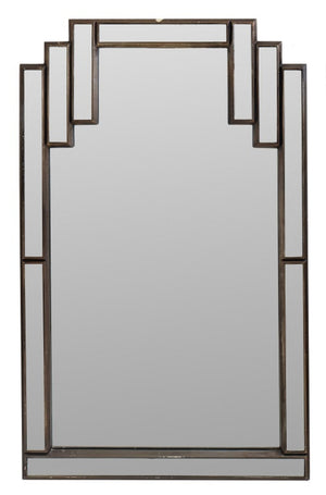 Art Deco Gampel-Stoll Style Skyscraper Wall Mirror (8310854156595)