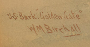 William Minshall Birchall "Golden Gate" Watercolor (8331932008755)