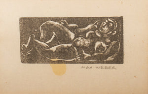 Max Weber Nude Portrait Woodblock Print (8907220091187)