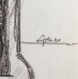 Seymour Lipton Sculpture Study Sketch, 1980 (8932253499699)