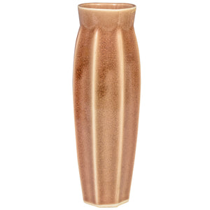Japanese Mid-Century Modern Studio Pottery Beige Vase (6719584960669)