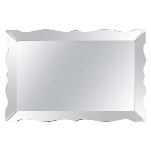 Hollywood Regency Mirror With Scalloped Border (6879933661341)
