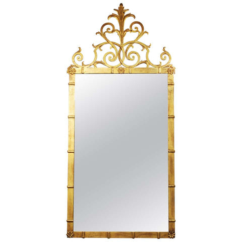 Hollywood Regency Style Gilt Mirror
