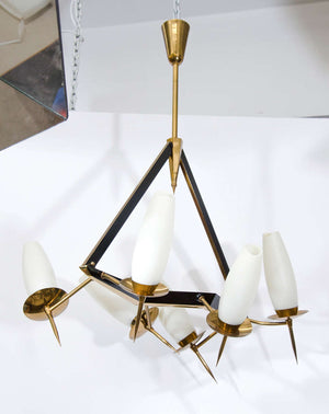 A 1950’s French Adjustable Arm Chandelier (6719558680733)