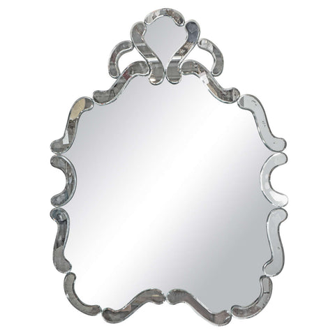An Italian Midcentury Rococo Style Venetian Wall Mirror
