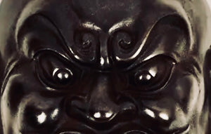 779 Japanese Signed Bronze Nio Mask (8003182068019)