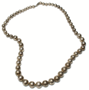 Sterling Silver Beaded Necklace (6719731204253)