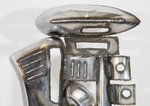 Chrome Car Parts Mid-Century Sculpture (6719657935005)