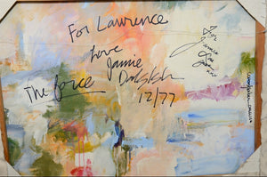 Jamie Dalglish Abstract Oil on Canvas, Signed and Dated (6719560843421)