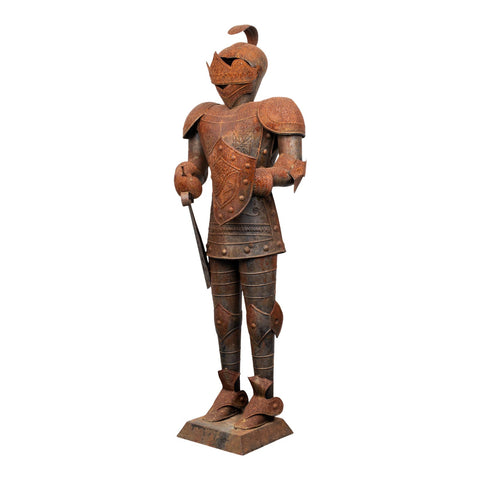 Diminutive Medieval Style Suit of Metal Armor