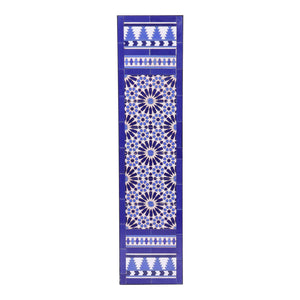 Framed Islamic Middle Eastern Glazed Tiles Panel (6720037322909)