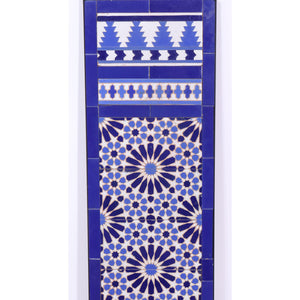 Framed Islamic Middle Eastern Glazed Tiles Panel (6720037322909)