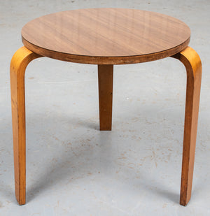 Danish Modern Teak And Laminate Side Table (7221469741213)