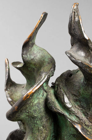 Elayne Fabrikant "Bronze Twist" Modern Sculpture (6720052035741)