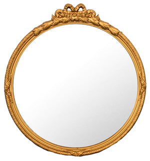 Rococo Style Giltwood Mirror (7219484033181)