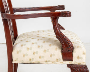 Philadelphia Chippendale Style Armchair (7440866246813)