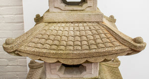 Large Cast Stone Pagoda Garden Ornament (7567204941981)