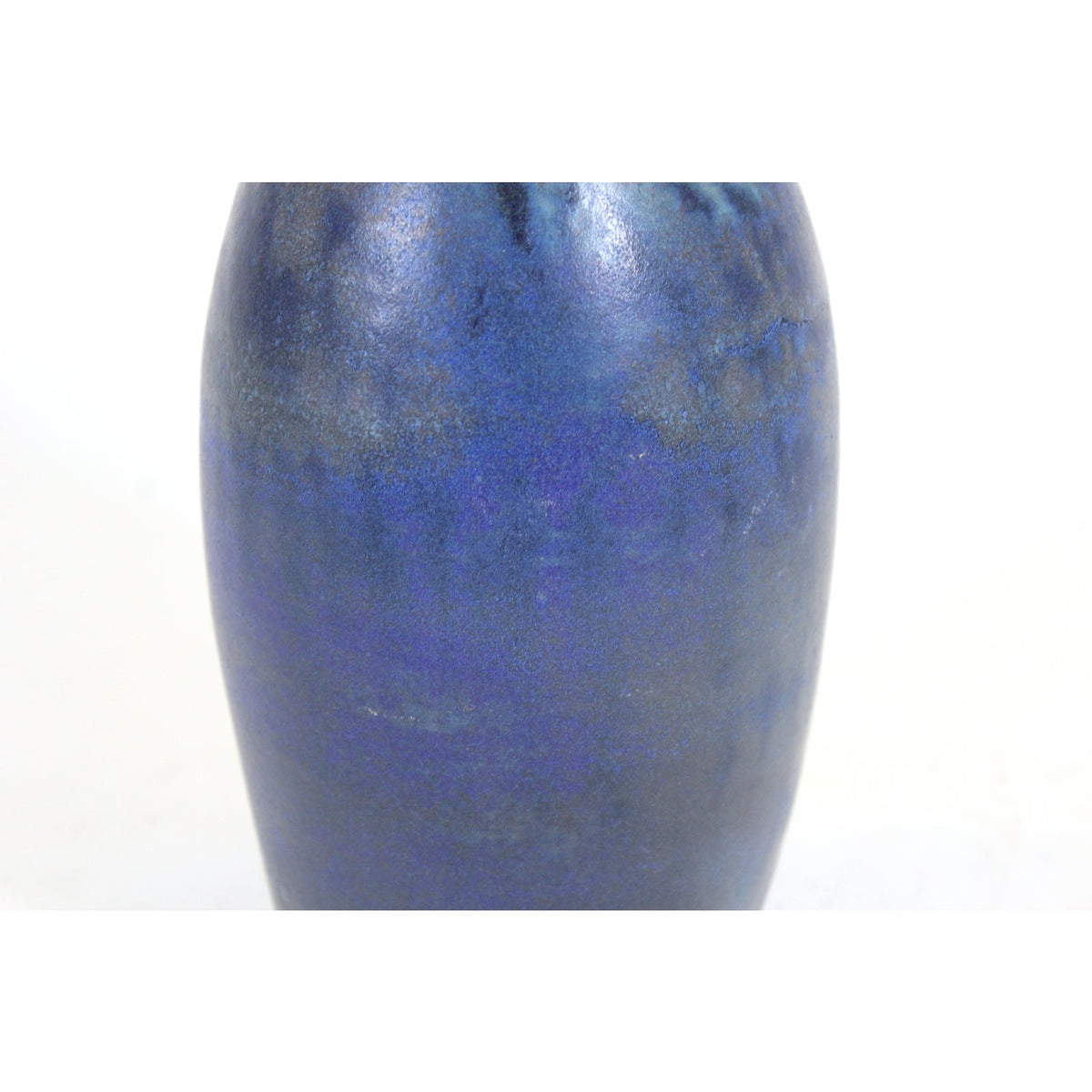 Blue Modern Smooth Glazed Stoneware Vase - On Sale - Bed Bath & Beyond -  21258560