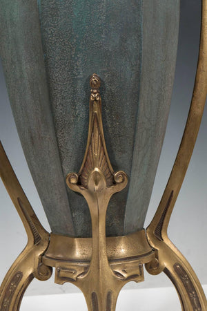 Austrian Art Nouveau Amphora Vase by Paul Dachsel (6719673204893)