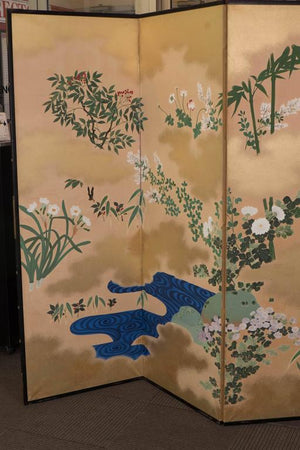 Japanese Late Meiji-Early Showa Period Six-Panel Screen (6719680479389)