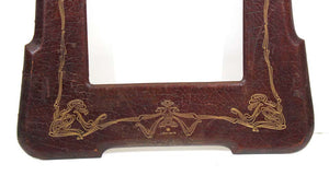 Rixner German Jugendstil Frame in Tooled and Gilt Leather (6719996493981)