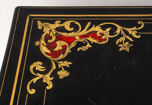 Antique Napoleon III Boulle Style Writing Box (8920565940531)