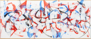 Robert O'Meara Abstract Composition Triptych Oil (9765828428083)