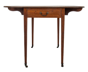 George III Style Mahogany Pembroke Table (8920555389235)