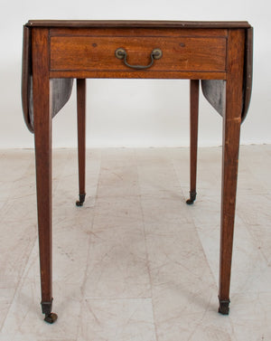 George III Style Mahogany Pembroke Table (8920555389235)