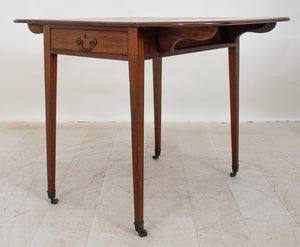 George III Style Mahogany Pembroke Table (8920555389235)