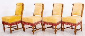 Victorian Mahogany Side Chairs, 4 (8920554701107)