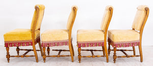 Victorian Mahogany Side Chairs, 4 (8920554701107)