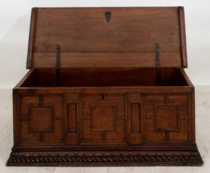 Italian Renaissance Style Walnut Cassone or Chest (8920560697651)