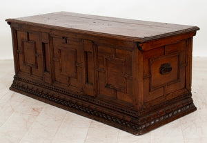 Italian Renaissance Style Walnut Cassone or Chest (8920560697651)